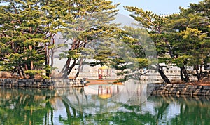 Gyeonghoeru Pavilion in Gyeongbokgung palace in Seoul