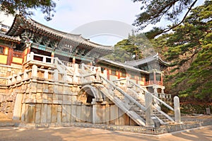 Bulguksa temple, Gyeongju, Korea photo