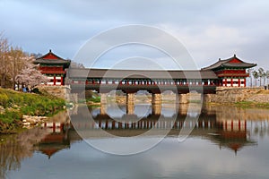 Gyeongju tourist attraction - Woljeong Bridge photo