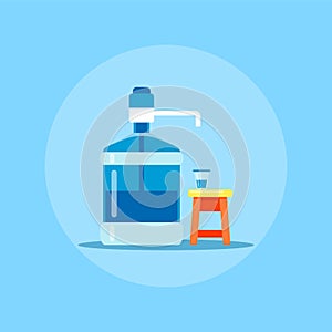 Water bottle icon