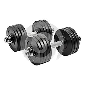 Gym Dumbles on Transparent Background - Ai Generated