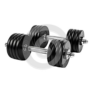 Gym Dumbles on Transparent Background - Ai Generated