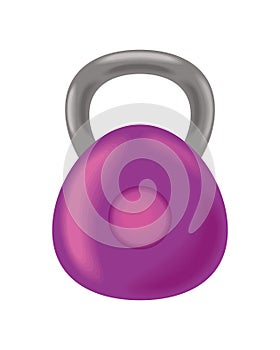 gym equipment kettlebell