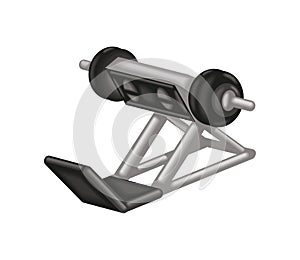 gym equipment leg press