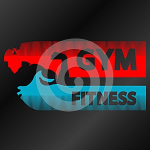 Gym and fitness banner