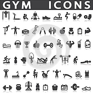 Gym icons