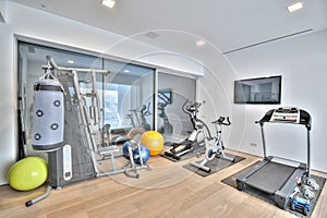 Gym in the villa