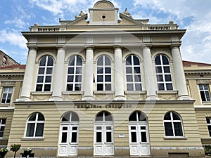 Gymnasium Smederevo or Smederevo`s gymnasium building / Gimnazija Smederevo ili zgrada Smederevske gimnazije, Serbia / Srbija