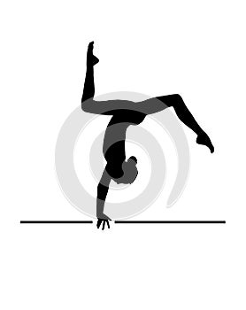 Gymnast girl