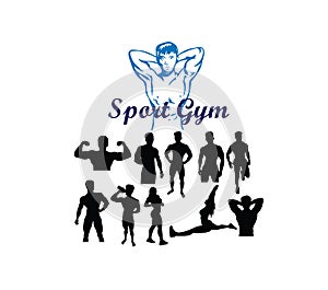 Gymnastics and Fitness Silhouettes