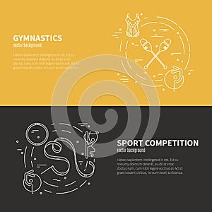Gymnastics Flyer Concept