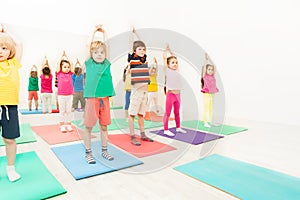 Gymnastics workshops for kids in sport club