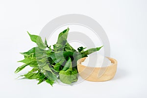 Gymnema inodorum leaf and sugar