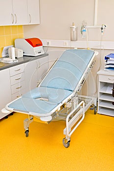 Gynecological bed photo