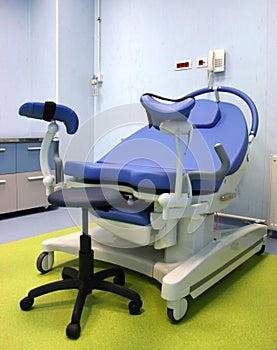 Gynecological chair photo