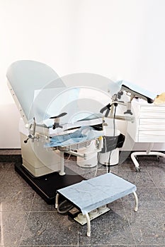 Gynecological chair photo