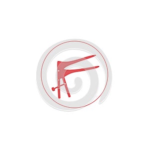 Gynecological mirror tool icon. Medical obstetrician sign. Vector illustration