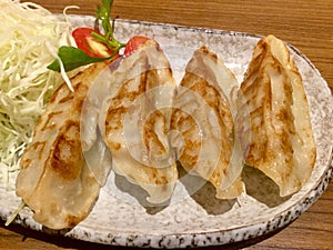 Gyoza. Japanese, Fried Dumpling
