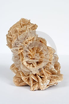 Gypsum mineral isolated