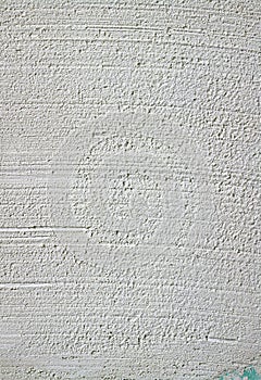 Gypsum plastered wall