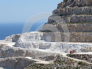 Gypsum quarry