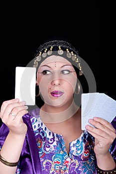 Gypsy fortune teller