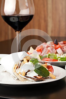 Gyro Pita Wrap photo
