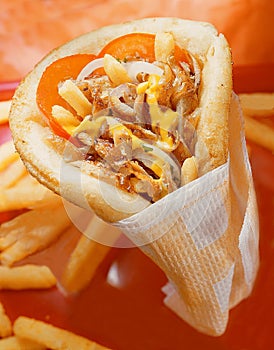 Gyros pita.