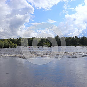 Gysinge rapids at Gysinge Bruk