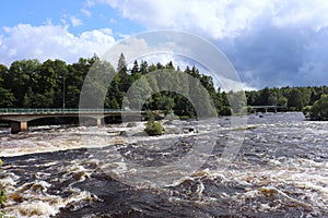 Gysinge rapids at Gysinge Bruk