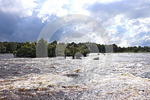 Gysinge rapids at Gysinge Bruk