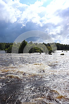 Gysinge rapids at Gysinge Bruk