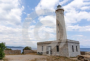 Gytheio lighthouse, Peloponnese, Greece.
