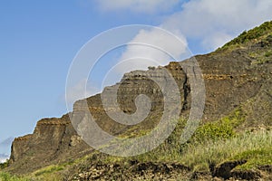 GÃÂ©ological cliff of Normandie photo
