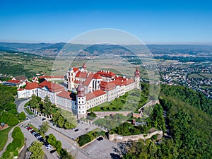 Goettweig Abbey over the danube valley photo