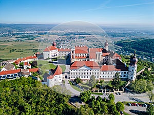 Goettweig Abbey over the danube valley photo