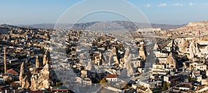 GÃ¶reme town panorama, Cappadocia