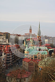 GÃ¶teborg topview cityscape building in Sweden goteborg