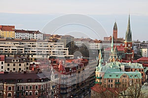 GÃ¶teborg topview cityscape building in Sweden goteborg