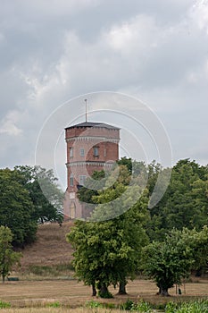GÃ¶tiska tornet Gothic tower at Drottningholm Royal Domains