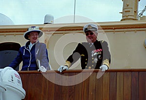 H.M.the Queen Margrethe & Prince Henrik in Aarhus