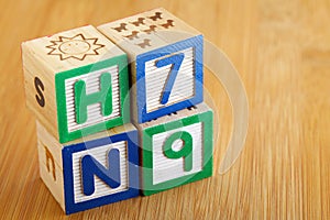 H7N9 toy block