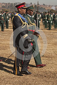 H.R.H King Letsie of Lesotho