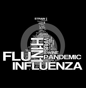 H1N1 Pandemic virus word cloud