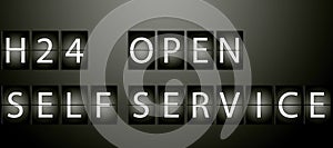 H24 open self service