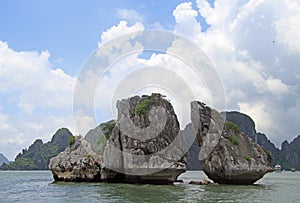 Ha long bay in Vietnam