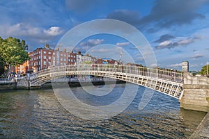 Ha`penny Bridge, Dublin, Ireland