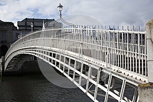 Ha'penny Bridge, River Liffey, Dublin