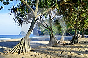 Haad Farang beach on Mook island