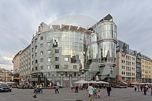 Haas-Haus on Stephansplatz in Vienna.